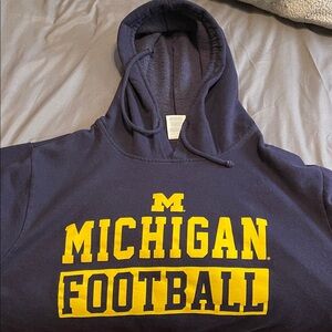 Large Michigan Football Hoodie